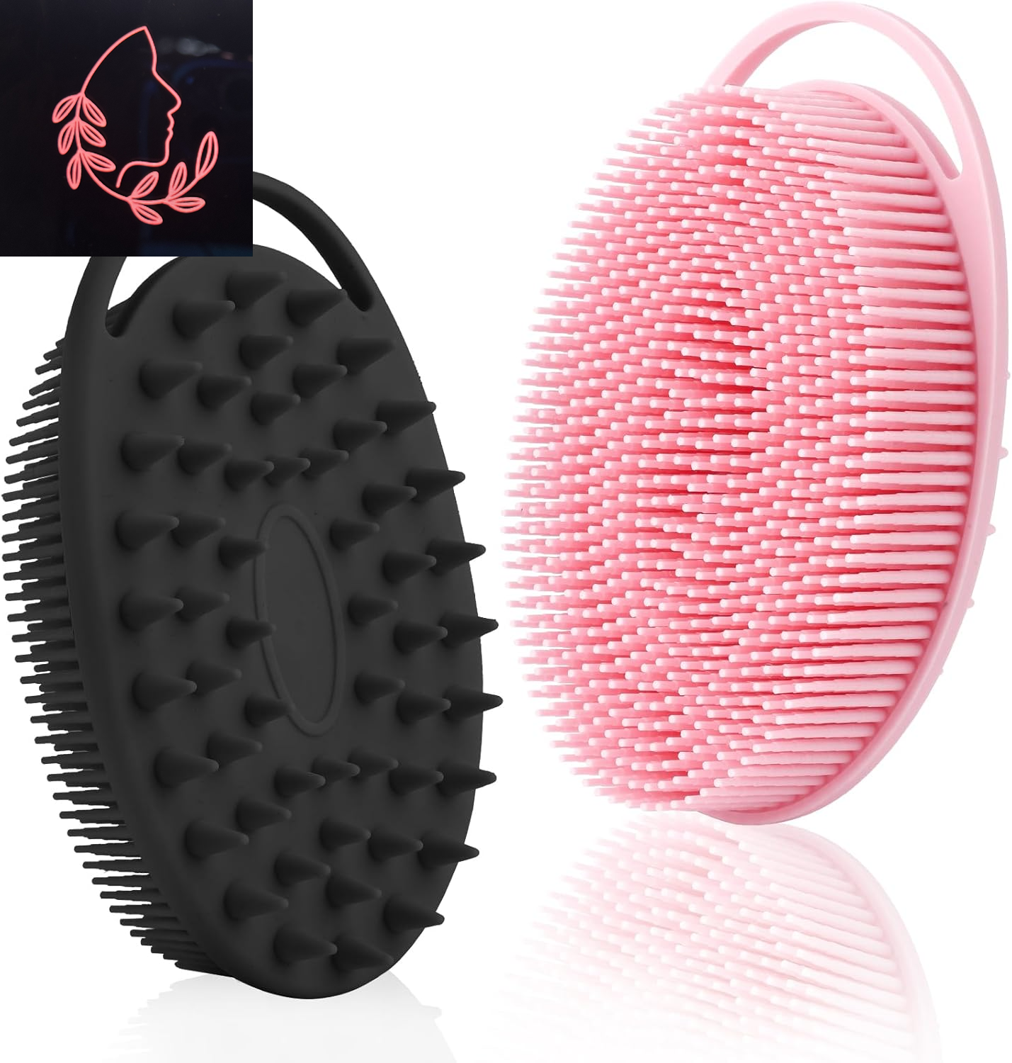 Squishy Scrub-a-Dub Duo: The Ultimate Silly Silicone Scrubber for Squeaky Clean Shenanigans!