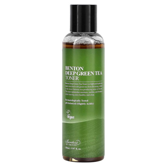 Benton Deep Green Tea Toner, 5.07 Fl Oz (150 Ml)