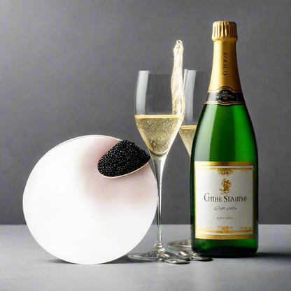 Consult Beaute Champagne Lift Firming Facial Discs – Exfoliating & Lifting Pads with AHA, Caviar, Gold 60Ct Moisturizers