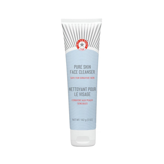 - Pure Skin Face Cleanser, Effectively Removes Makeup, Dirt, and Impurities, Gentle Cleanser Leaves Skin Soft & Supple, Safe for Sensitive Skin, Fragrance Free, 5 Oz