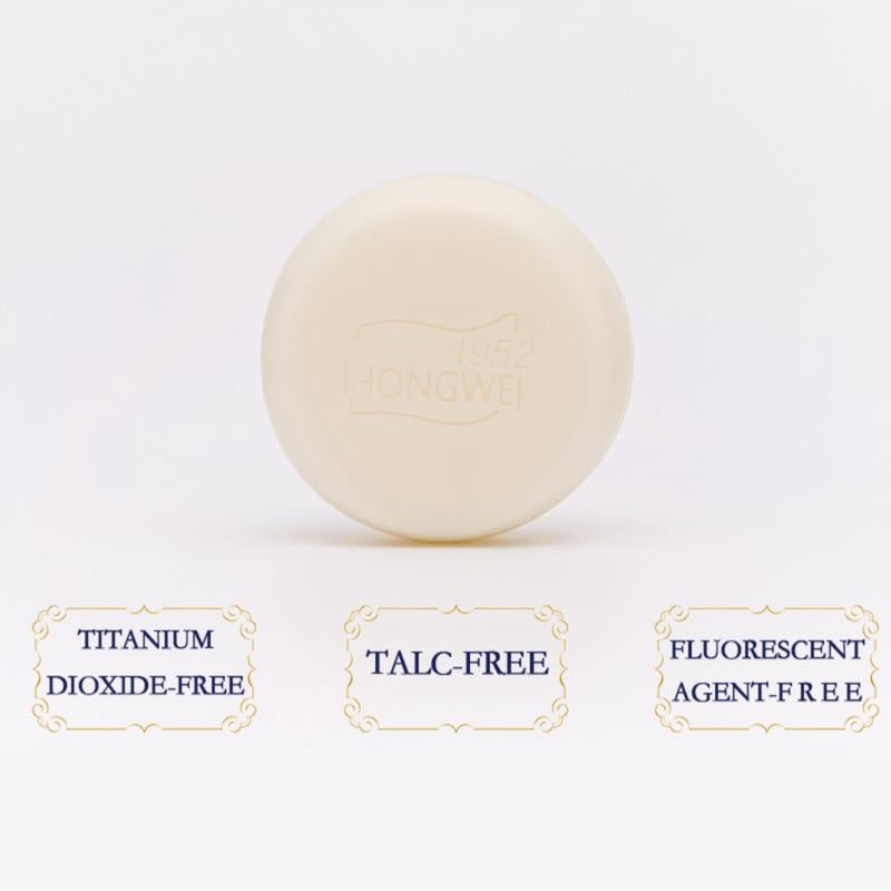 4 Pack Hongwei Sheep Tallow Soap; Natural Ingredients; Unclog Clogged Pores; Improve Acne Prone Skin; Brightens Skin Tone. Skincare Body Care Body Wash Cleansing Skin Repair Moisturize Comfort Cleanser Moisture Sensitive Moisturizer Hydrating