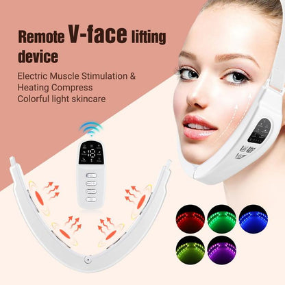 Multifunctional Facial Massager, 6 Modes 18 Levels Intensity Adjustment Facial Massage Instrument, Face Lifting & Firming Instrument, Comfort