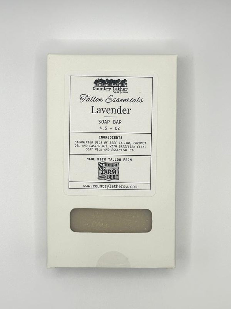 Lavender Tallow Soap Bar