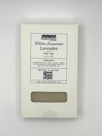 Lavender Tallow Soap Bar