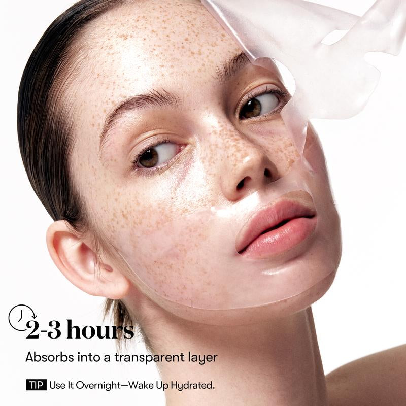 [Official VT Cosmetics] Collagen Reedleshot 100 2-Step Hydrogel Mask 1EA | 4EA | Exosome | Korean Overnight Melting Gel Mask