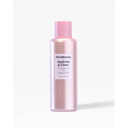 Mcobeauty Watermelon Pore-Tight Toner, Hydrating Exfoliating Toner with Hyaluronic Acid & BHA for Dewy, Smooth-Looking Skin