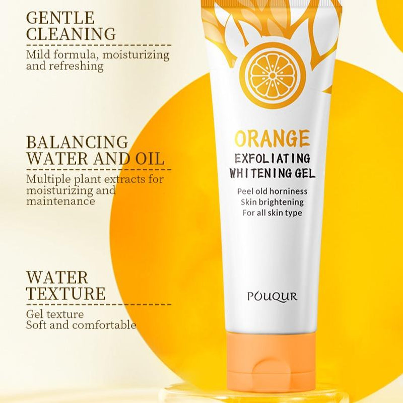 Exfoliating Moisturizing Gel for Face and Body, 1Pc/Set Natural Moisturizing Facial Scrub, Deep Cleansing Facial Exfoliator for Daily Use, Your Summer Companion