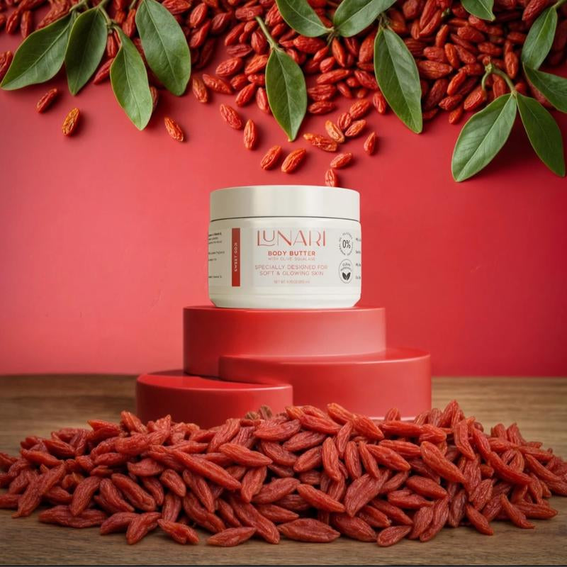Lunari Body Butter - Sweet Dessert Scents | Ultra Hydrating Body Glaze with Olive Squalane & Vitamin E | Deep Moisture, Natural Glow