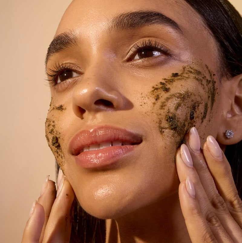 ACURE Brightening Facial Scrub & Bonus under Eye Hydrogels