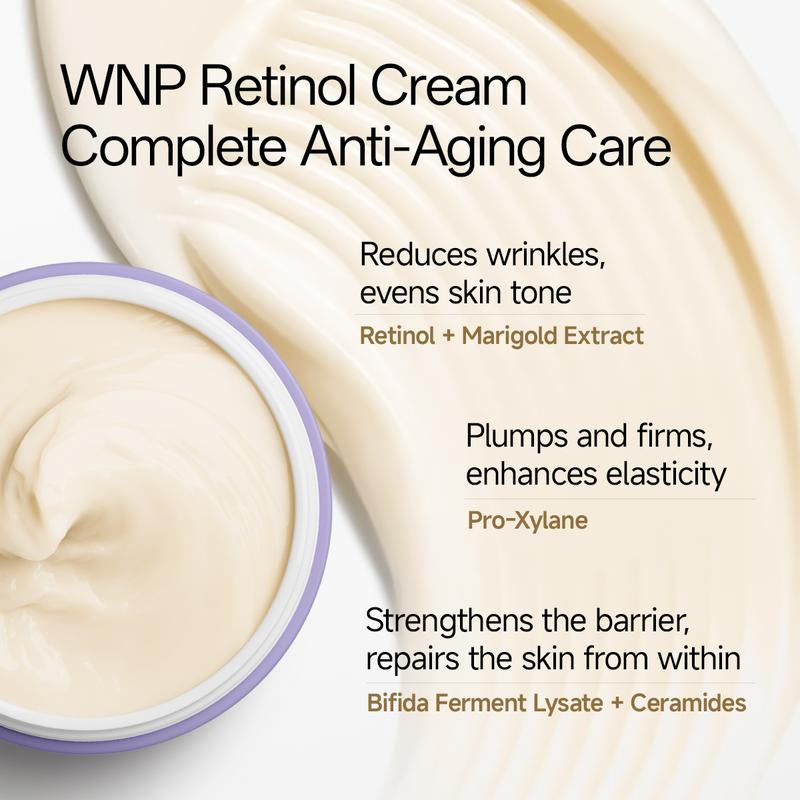 [WNP Official] WNP Retinol Anti-Aging Cream Reduces Wrinkles & Fine Lines, Firms Skin, Boosts Radiance
