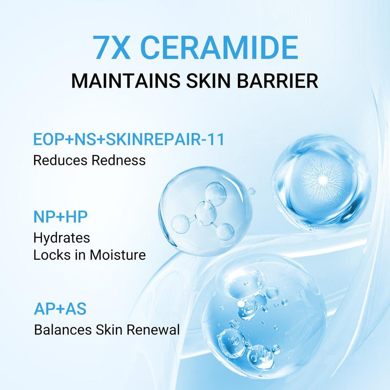 【On Sale】Dr.Leo 7X Ceramide Hydrating & Soothing Recovery Cream Reduces Redness & Deeply Moisturizes -30G Affordable Skincare for Sensitive Skin