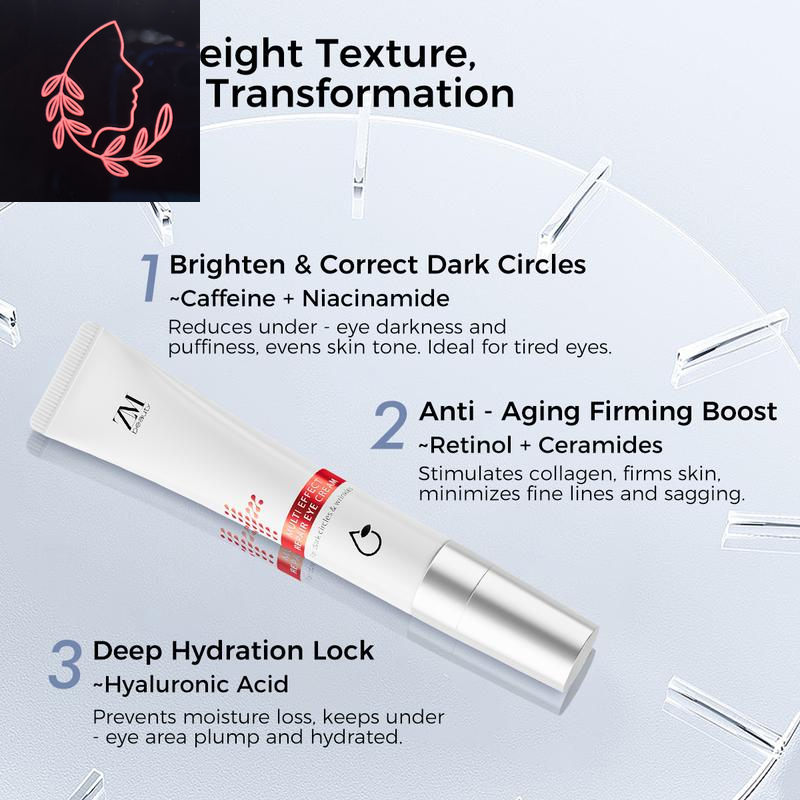 [Zmbeauty]Caffeine Eye Serum & Cream | Reduces Dark Circles, Puffiness & Fine Lines | Hydrating Firming Korean-Beauty Treatment for All Skin Type