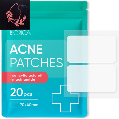 Pimple Party Party Favors: 216 Hydrocolloid Stickers for Your Face's Unwanted Guests with a Splash of Tea Tree Oil!