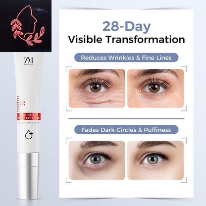 [Zmbeauty]Caffeine Eye Serum & Cream | Reduces Dark Circles, Puffiness & Fine Lines | Hydrating Firming Korean-Beauty Treatment for All Skin Type