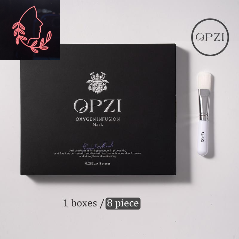 OPZI Oxygen Infusion Mask（8 Pieces in 1 Box） – Your At-Home Oxygen Facial Instant Glow | Deep Detox | Hydration Boost