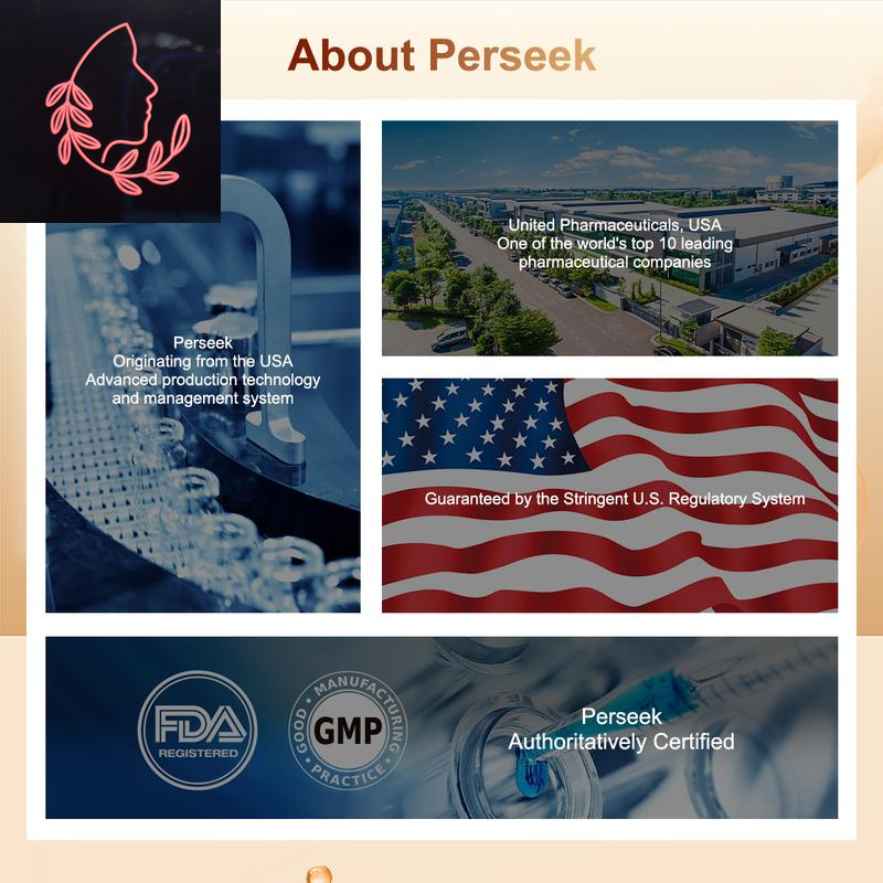 Perseek NAD Advanced Cellular Renewal - 1200Mg NAD Supplement for Skin Aging Support Energy & Focus - 10 Vials
