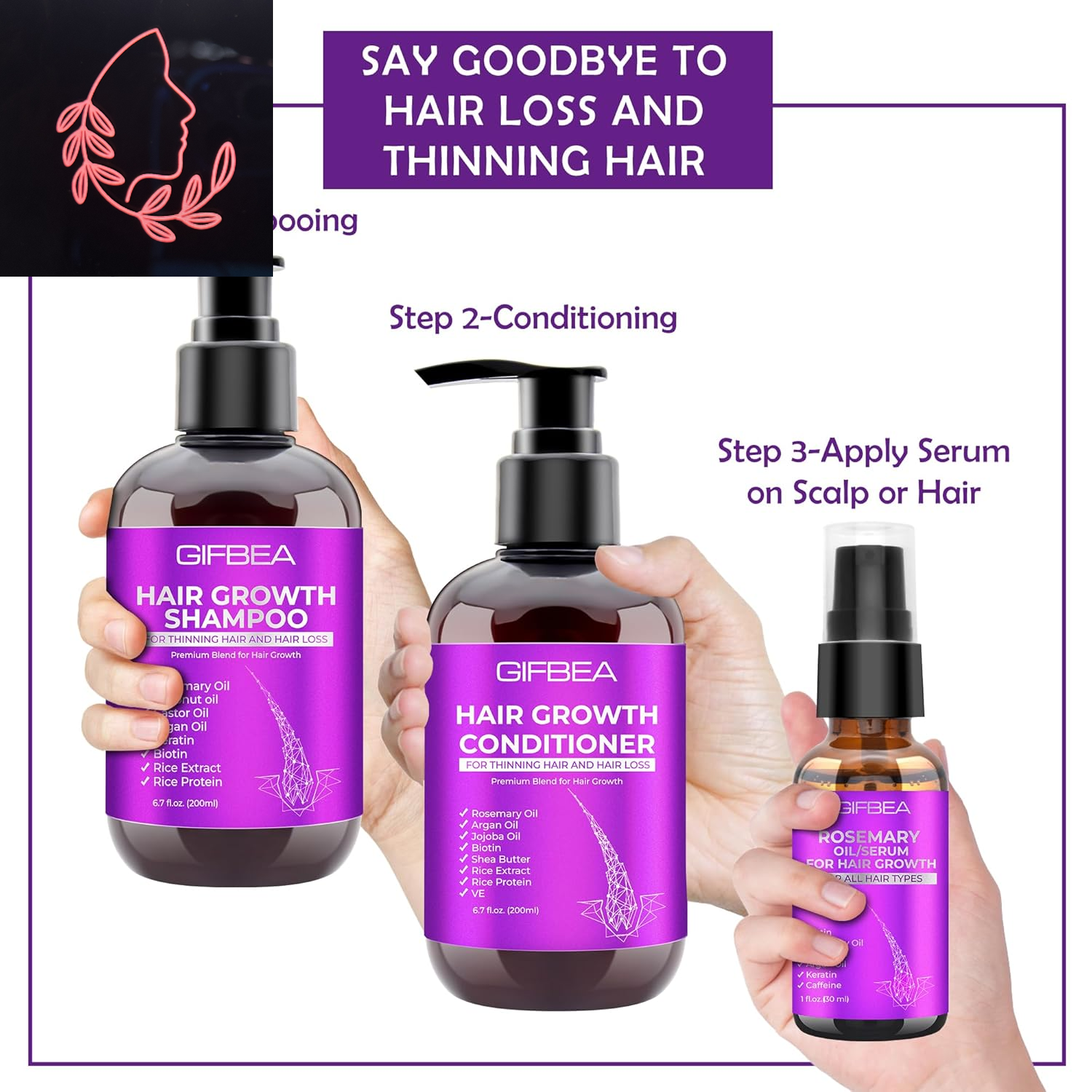 Hair Today, Gone Tomorrow: The Magical Potion Set for Your Thinning, Curly Mane!