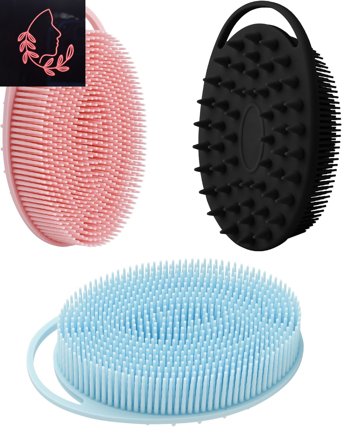Squishy Scrub-a-Dub Duo: The Ultimate Silly Silicone Scrubber for Squeaky Clean Shenanigans!
