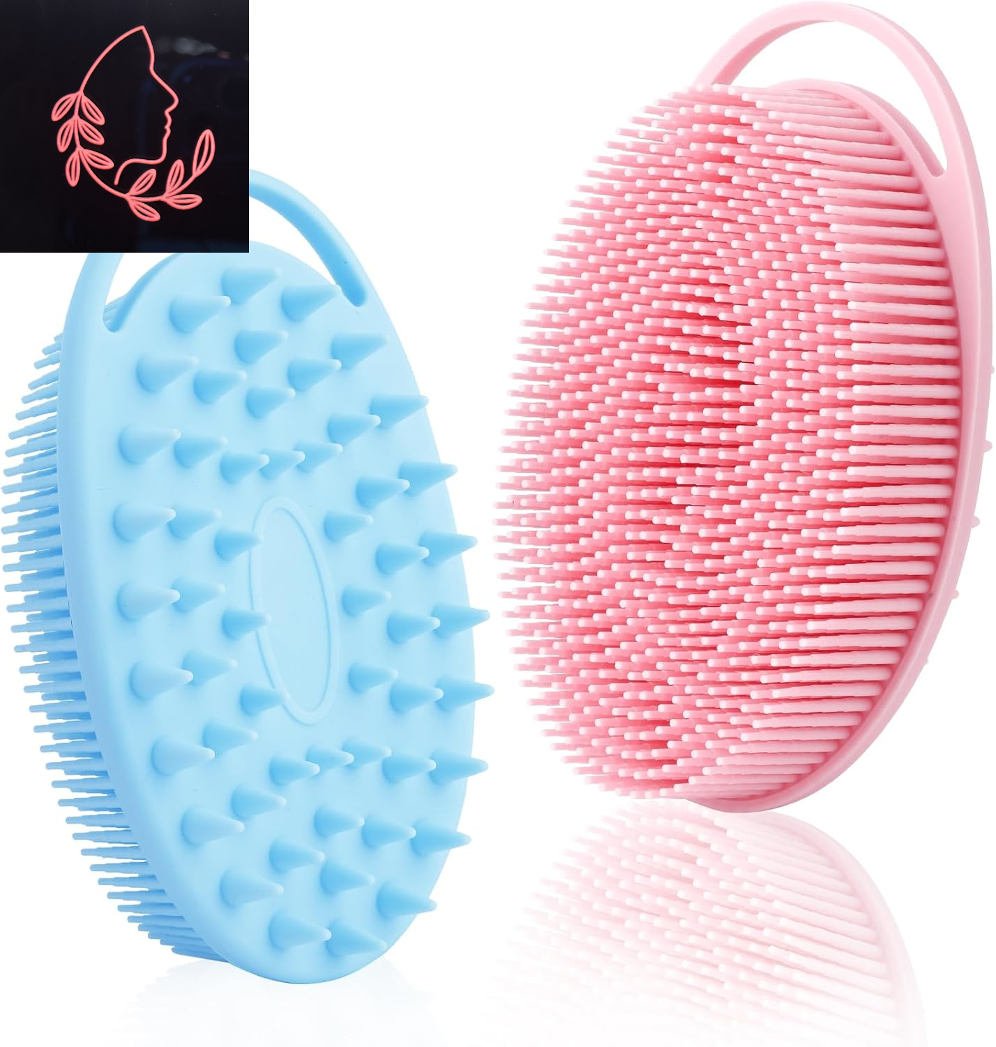 Squishy Scrub-a-Dub Duo: The Ultimate Silly Silicone Scrubber for Squeaky Clean Shenanigans!