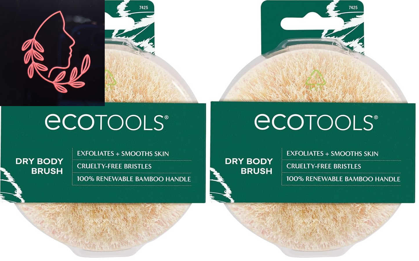 Revitalize Your Skin with  Dry Body Brush - Exfoliate, Smooth, and Improve Circulation Naturally! Vegan & Cruelty-Free Eco-Friendly Skincare Tool