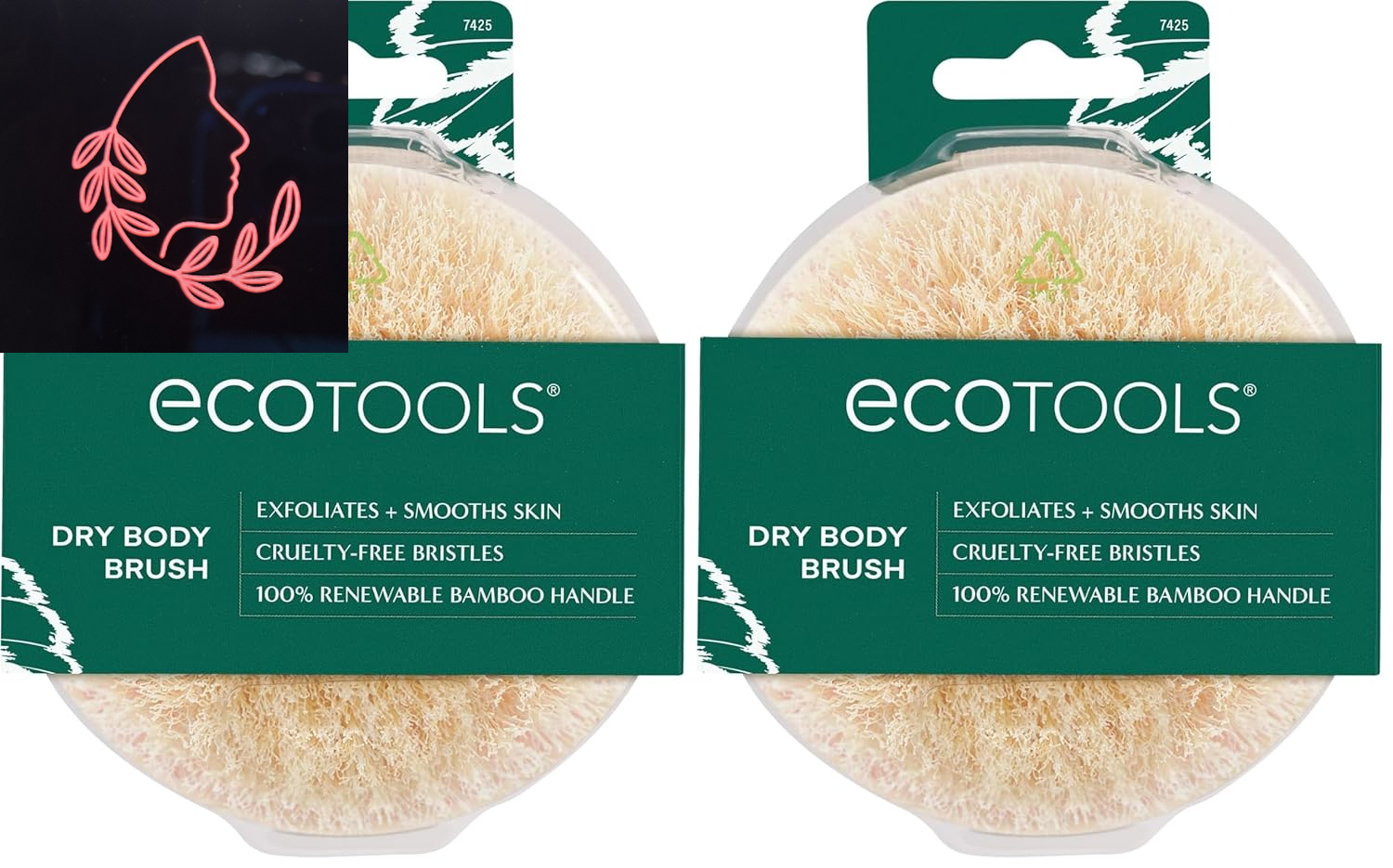 Revitalize Your Skin with  Dry Body Brush - Exfoliate, Smooth, and Improve Circulation Naturally! Vegan & Cruelty-Free Eco-Friendly Skincare Tool