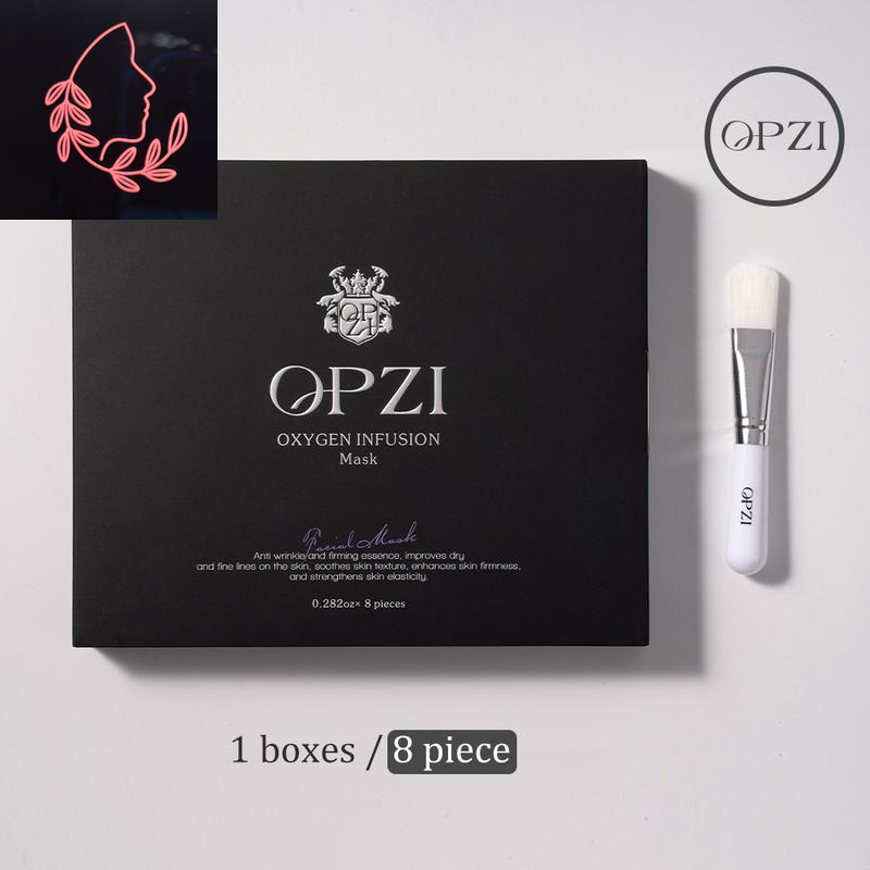 OPZI Oxygen Infusion Mask（8 Pieces in 1 Box） – Your At-Home Oxygen Facial Instant Glow | Deep Detox | Hydration Boost