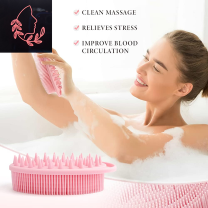 Squishy Scrub-a-Dub Duo: The Ultimate Silly Silicone Scrubber for Squeaky Clean Shenanigans!